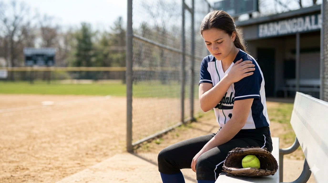 shoulder pain from softball farmingdale