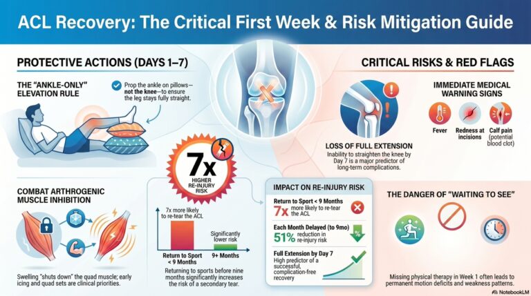 What To Do the First Week After ACL Surgery: A PT's Complete Guide
