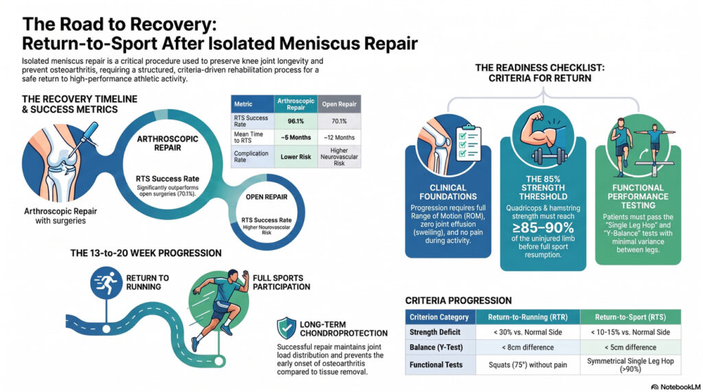 meniscus tear recovery time